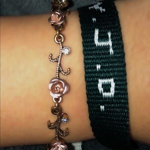 charming charlie’s rose bracelet